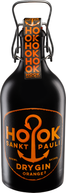 HOOK GIN DOUBLE ORANGE Flasche